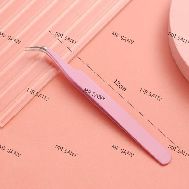 Nhíp nối mi giả chống dính không keo chuyên nghiệp dành cho người mới bắt đầu dụng cụ có độ chính xác cao dành cho nghệ sĩ nối mi kẹp lông vũ vàng chuyên dụng