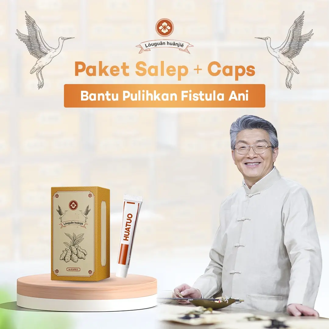 Paket Huatuo fistula ani original organik