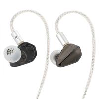 Gambar KEFINE Loric 10mm PU+Titanium Dynamic Driver In Ear Monitor Earphone - Black, 3.5mm No Mic dari CSI-ZONE Kota Administrasi Jakarta Pusat 2 Tokopedia