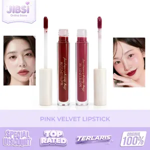 Lipstik Matte Velvet Waterproof Ringan dan Nyaman untuk Dipakai Sehari Hari Memberikan Warna Intens Tahan Lama Tidak Mudah Luntur dan Membuat Bibir Terlihat Halus dan Menawan Cocok untuk Semua Kegiatan Harian SV012