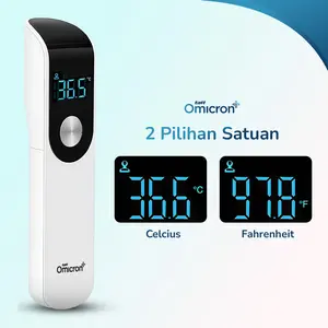 Termometer Alat Pengukur Suhu Badan Digital TaffOmicron Thermogun Infrared Dual Mode IR-FM01