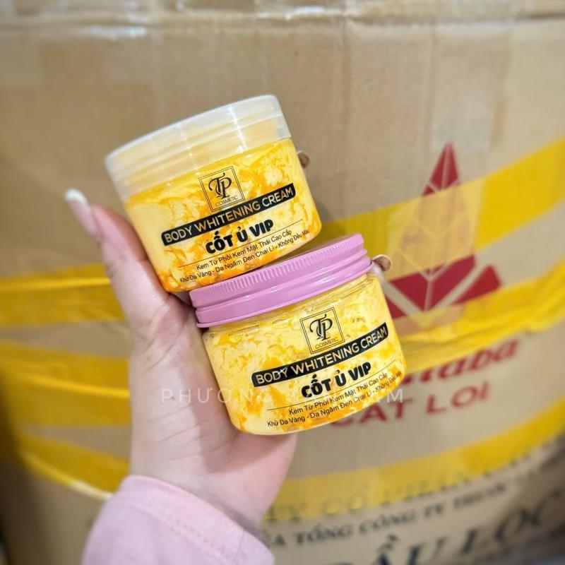 130gr  Kem Cốt Thái Rỉ Dầu Vàng hỗ trợ ( bóc đen - khử thâm manh )