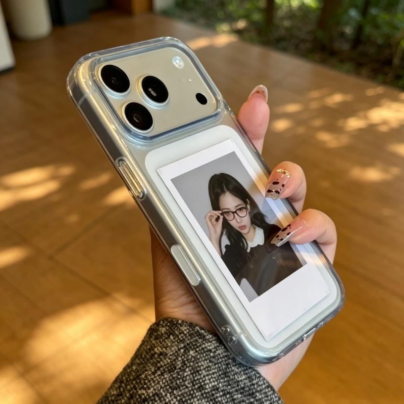 Ốp trong suốt cao cấp tối giản - Ốp lưng iPhone 18/17/16/14/13/12/X/8/17Pro/17ProMax phong cách tươi mát, thời thượng, hot trend