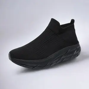 Kiwari Shoes - Sepatu Sneakers Pria Nalanor Hitam Casual Inspired Design