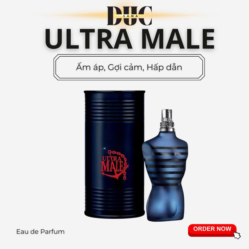  Nước hoa nam Untra Male  phiên bản Edt - mùi hương ngọt cuốn hút 