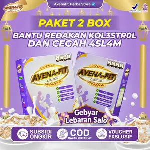 [PAKET 2 BOX]  Avenafit susu kolesterol dan aslam dengan susu kambing etawa dan kurma medjool - OFFICIAL DISTRIBUTOR RESMI ONGKIR KESELURUH INDONESIA PROMO RAMADHAN 2026
