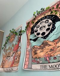 Gambar TAROT - Hanging Fabric/Poster Kain Gantung | Dekorasi Dinding Estetik dari binary warehouse Kota Bandung 2 Tokopedia