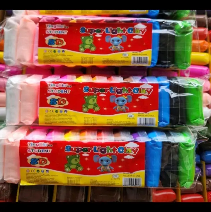 mainan clay 1 pak isi 12 pcs 0