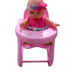 Boneka Baby gerobak stroller/Bisa di lepas dari gerobak/tidak ada suara Mainan