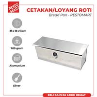 Gambar Cetakan Roti / Loyang Roti / Bread Pan RESTOMART Aluminium (0611105) dari Restomart Kitchen Solution Kota Surabaya 1 Tokopedia
