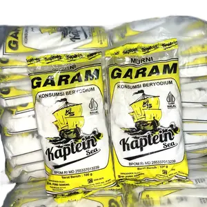 [isi 10pcs] Garam halus beryodium cap kaptein sea/cap ekspedisi/cap DN 100gr