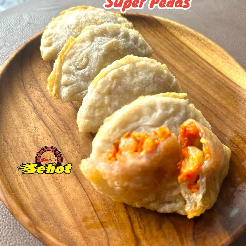 Cireng Isi Jando Tetelan Sapi Pedas Ukuran Sedang 1 Pack isi 5 Pcs (vakum) 1