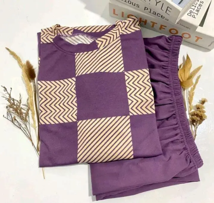 ONE SET LD 120 Setelan Wanita Celana dan Atasan Oversize Terbaru Dewasa Dewasa Dewasa Dewasa Dewasa