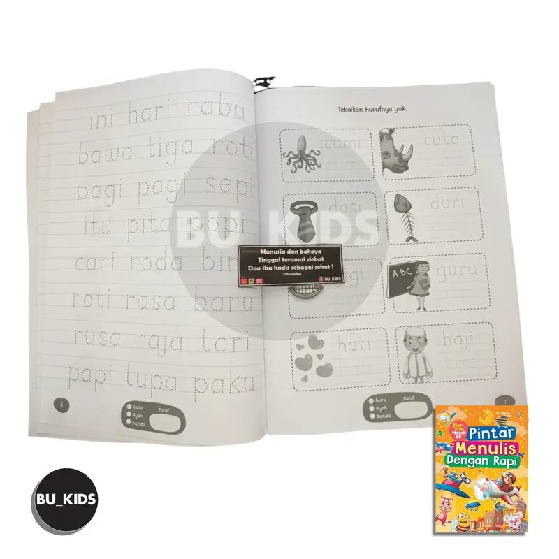 Buku Menulis Anak TK & PAUD Pintar Menulis Dengan Rapi Siap Masuk SD Kelas 1 4