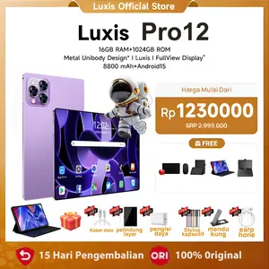 [gratis Keyboard Bluetooth + mouse] Bisa 2026 Galaxy Pro12 Pc 11L.6" inch Tablet16GB+1TB Pengalaman Pro LayaknyaPC I 120Hz OLED Real Color FullViewDisplay I Ultra-tipi