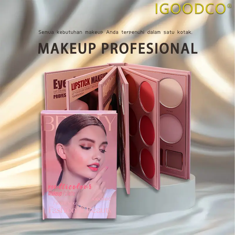 IGOODCO （IG3110/IG3110S/IG3057/IG3057S） Cahaya tinggi matte multi warna makeup buku bayangan mata