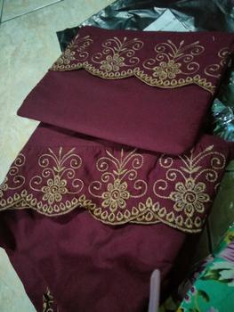 Product Review of Mukna Dewasa Siti Aisyah Dengan Bahan katun  Bordir from S**d 1