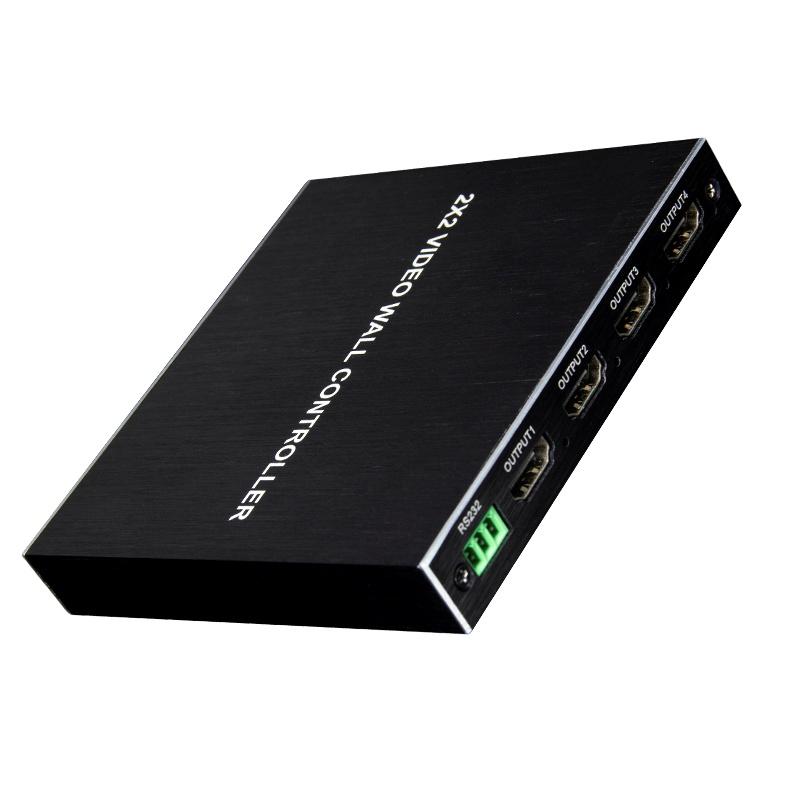Product Introduction of 2x2 Video Wall Controller 1080p TV Splicing Box 1x2 1x3 1x4 2x1 3x1 4x1 HD DVI Switch 4 Screen Splicer Processor 32