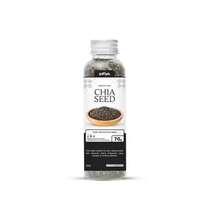 Chia Seed 70 Gr Safiya Mexico Organic Black Chiaseed Premium