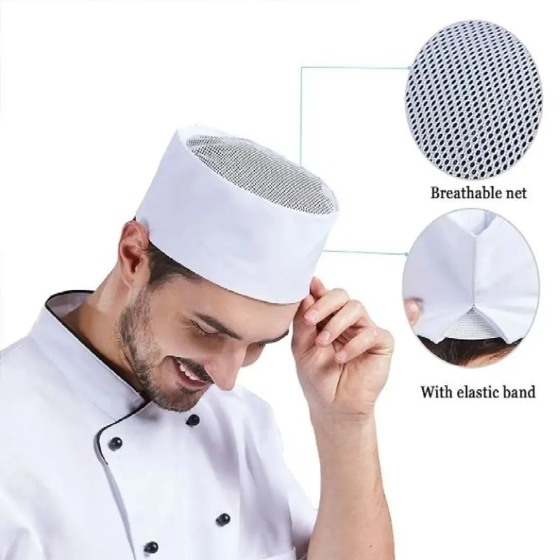 Kopiah New - Topi Peci Hotel Restoran Koki Chef Jaring