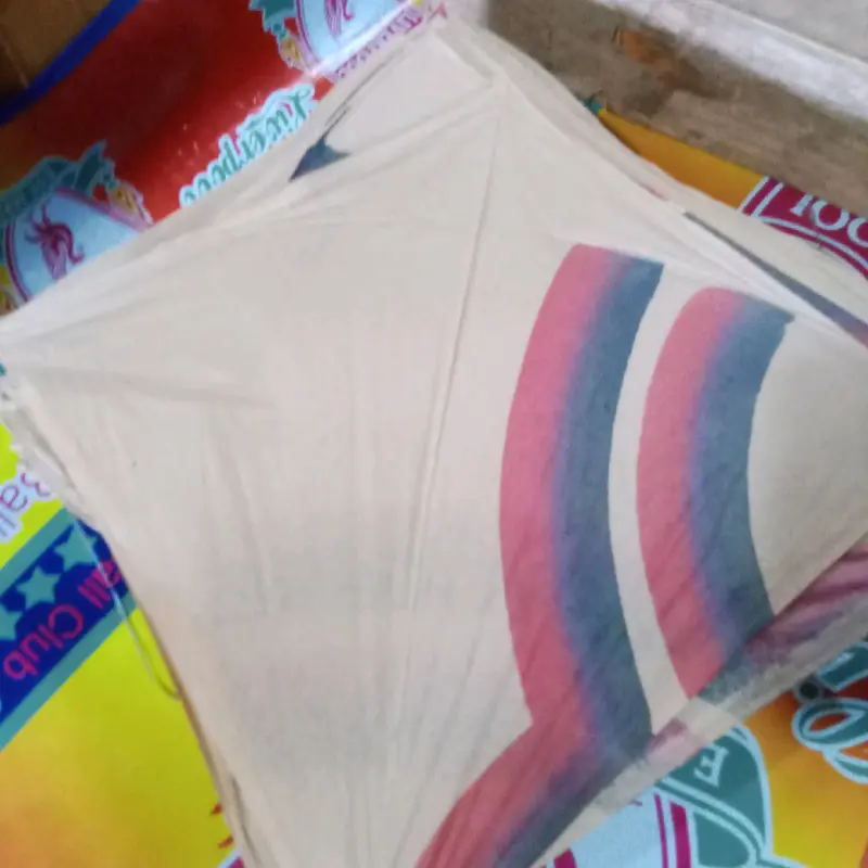 layangan kertas tisu coklat  ukuran 58 / pak isi 100pcs cs layangan 3
