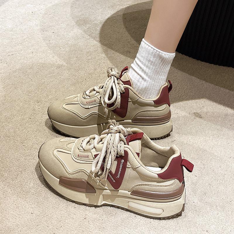 Zealo.Shoes 343 Sepatu Sneakers Wanita Fashion Shoes Sport Shoes Sepatu Kets Karet Tali Casual Olahraga Cewek Kasual 5