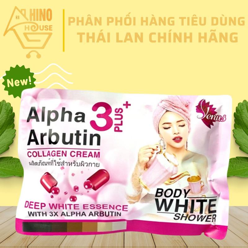 Set Sữa Tắm Dưỡng Da 3in1 Alpha Arbutin Dưỡng Body Thái Lan