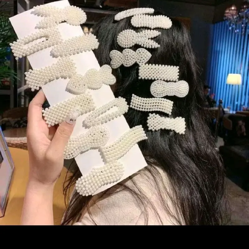 Jepit Rambut Mutiara Korean - Jepitan hijab 0