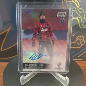 Brandon Williams RC Autograph - 2020/21 Topps Stadium Club Chrome Manchester United