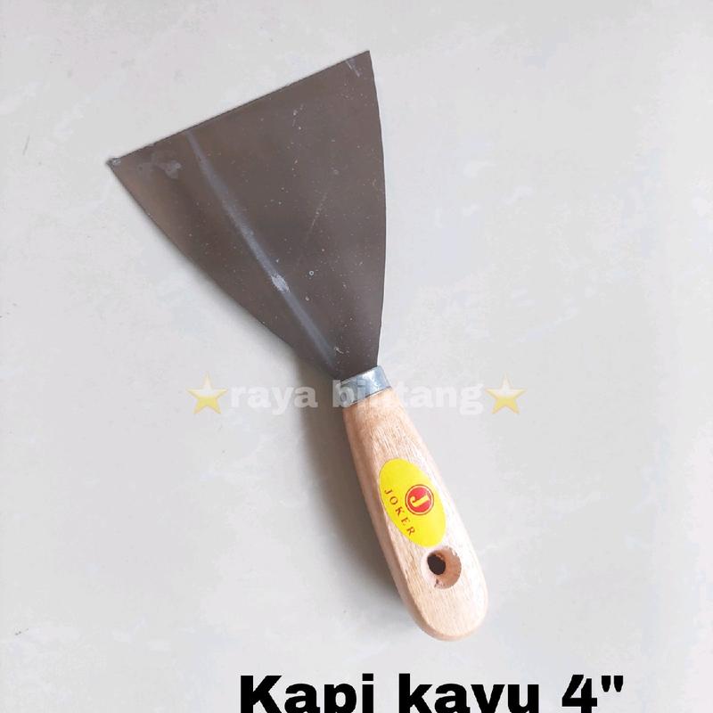 Kapi semen gagang kayu 4