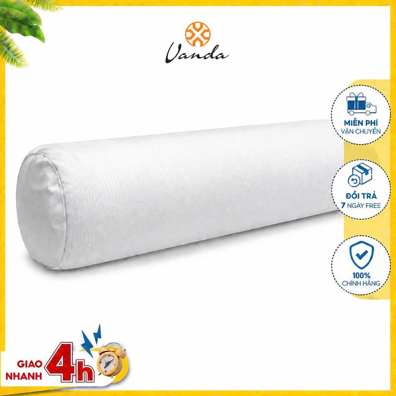 Ruột gối ôm ép hơi dài 100x35cm 100% gòn đàn hồi cao cấp, ruột gối có khóa kéo…