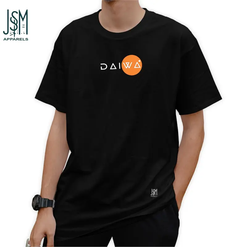 Kaos Pancing Premium / Baju Mancing Distro / Baju Mancing Unisex kaos mafia fish hunter Hitam Polos Pria Sablon 7