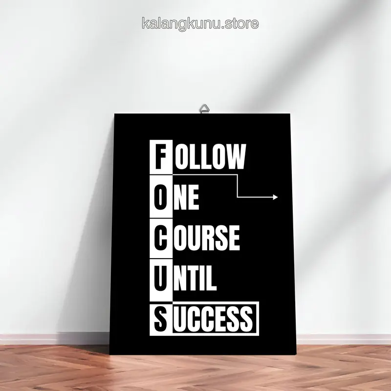 Hiasan Dinding quotes motivasi pajangan kantor dan rumah -dekorasi poster keren 7