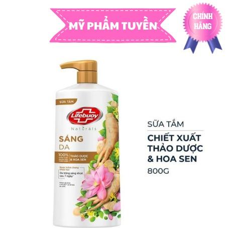 Sữa tắm Lifebuoy thảo dược & hoa sen 800g