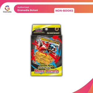 Gramedia Bogor - Pokemon Game Kartu Koleksi Deck Mega Lucario - Starter Deck ex “Mega Lucario”