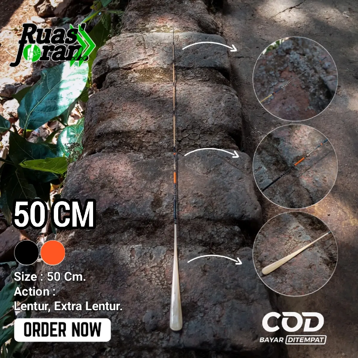 JORAN WADER 50 CM - JORAN BAMBU - JORAN MICRO - JORAN LENTUR - JORAN MURAH - JORAN BREKELE