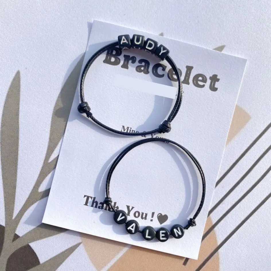 Gelang tali Nama/ Gelang custom nama