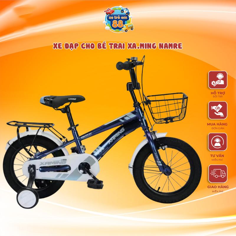 Xe đạp cho bé trai XA.MING NAMRE mẫu đủ size inch box Sports còi xe không dây datbike quantum cổ kiotool gravel bikes fixed gear cx6 tsunami snm400 glx lp400 rulo khung gray f15 lotus bike xe đạp