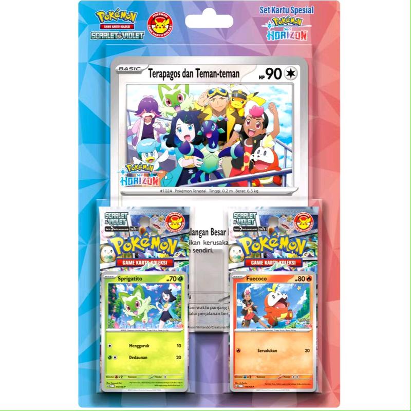 Pokemon Indonesia TCG Bimbingan Rasi SV7S Seri Pokemon Horizon 0
