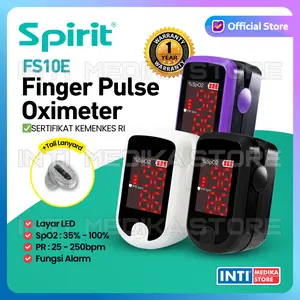SPIRIT - Pulse Oxymeter Layar LED FS10E | Alat Saturasi Oksigen Oximeter SPIRIT - Pulse Oxymeter Layar LED FS10E | Alat Saturasi Oksigen Oximeter