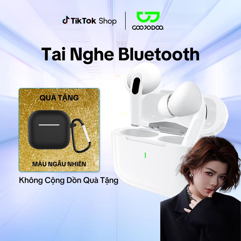 [GOOJODOQ&]dauchinavlog Tai nghe Bluetooth mới 2024 , giảm tiếng ồn , chất lượng cao, thời gian nghe 3-6h. âm thanh chân thực, cảm ứng chạm Nhét Tai Nghe Nhạc Earphone