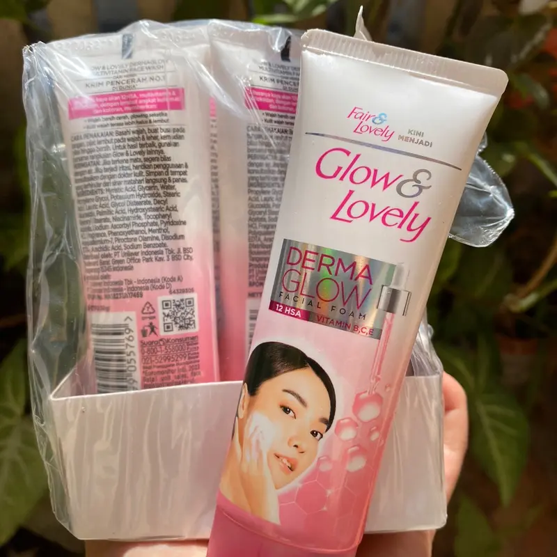 3PCS Glow&Lovely Facial Foam 50ML 0