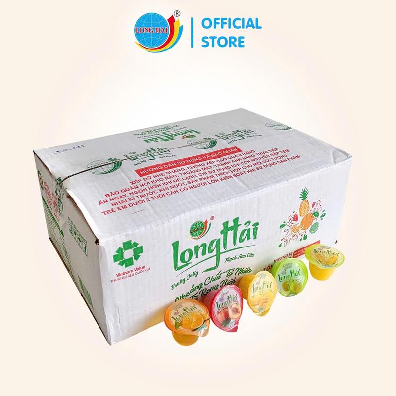 Thùng thạch rời Thạch rau câu Long Hải tổng hợp T800- Thùng 5kg cả bì (màu sắc thùng có thể thay đổi tùy thời điểm)