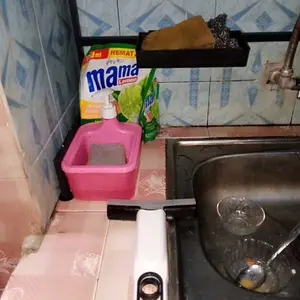 Alat Pel Mini Mop Portable Pembersih Kaca dan Pembersih Dapur Multifunction Mini Sponge Mop Portable