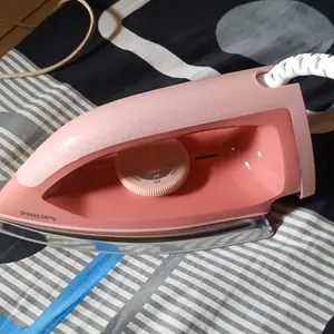 Baru! Philips Setrika Kering HD1175/40 - Pink - 3 Baju 1 menit, nyetrika super licin di semua bahan, strika terbaik Philips dengan CeraPlus Technology