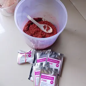 Pencerah & pewarna ikan CAROPHYLL red, blue, black, yellow, pink & green