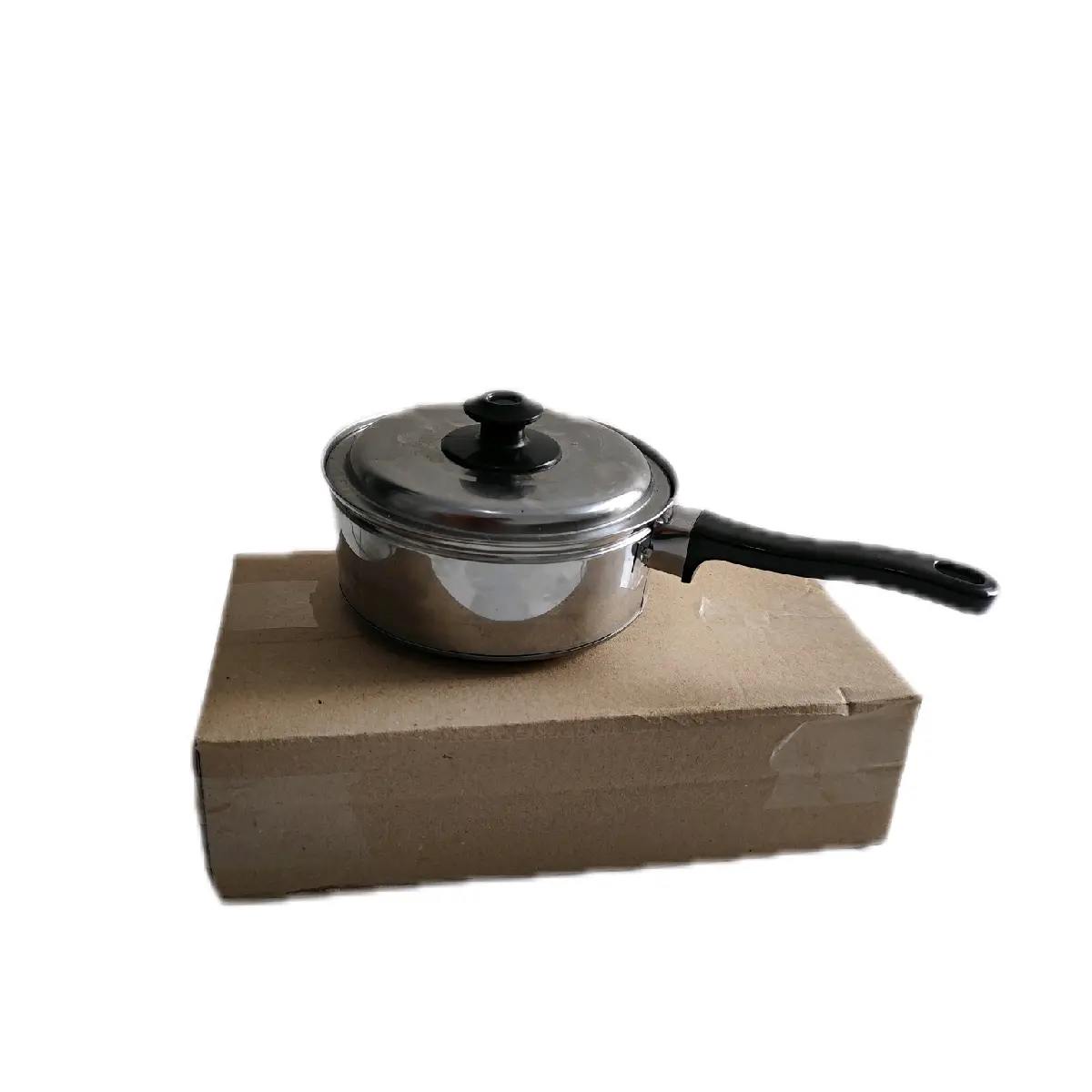 Panci Tutup Stainless Diameter 16 cm - Kitchenware Mie Steel panci nasi sayur