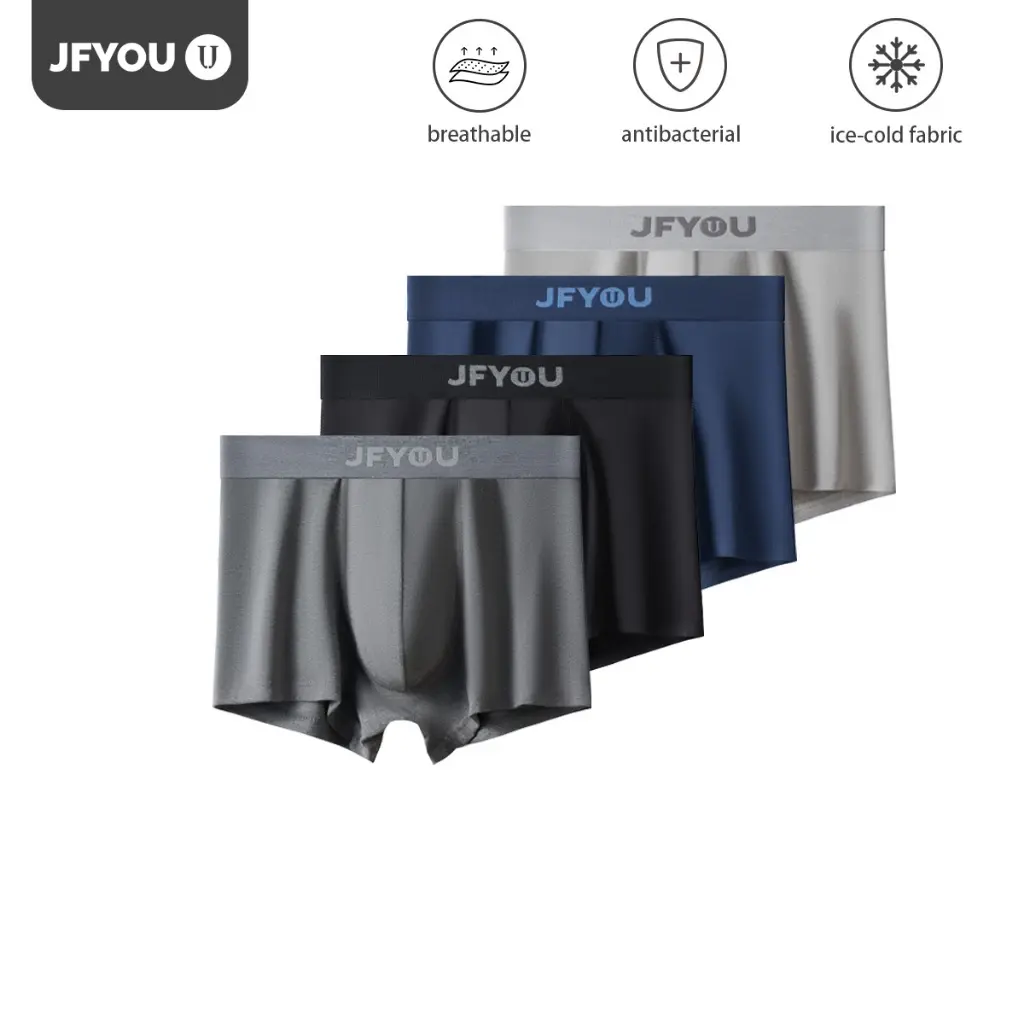 JFYOU Celana Boxer Premium CD Celana Dalam Katun Pria1 pcs