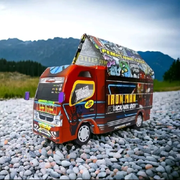 miniatur truck oleng mainan anak atau koleksi 2