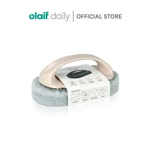 Olaif Daily Heavy-Duty Bathroom Scrubber - Sikat Kamar Mandi / Pembersih Kerak Air / Jamur / Kran / Lantai / Bathtub / Bak Mandi / Dinding